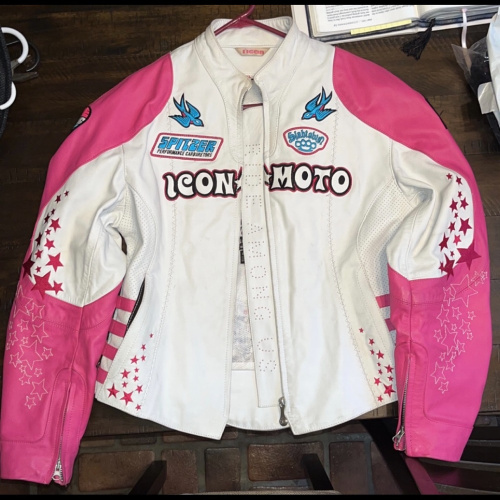 ICON Leather Motocycle Jacket